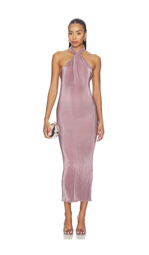 l'idee 90's halter dress in purple. - size 10/m (also in 6/xs, 8/s)