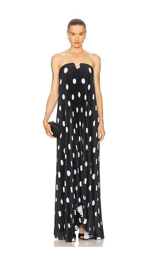 l'idee black tie gown in black. - size 14/xl (also in 6/xs, 8/s)