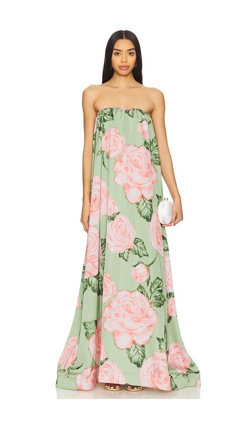 l'idee costiera dress in green. - size 10/m (also in 12/l, 6/xs, 8/s)