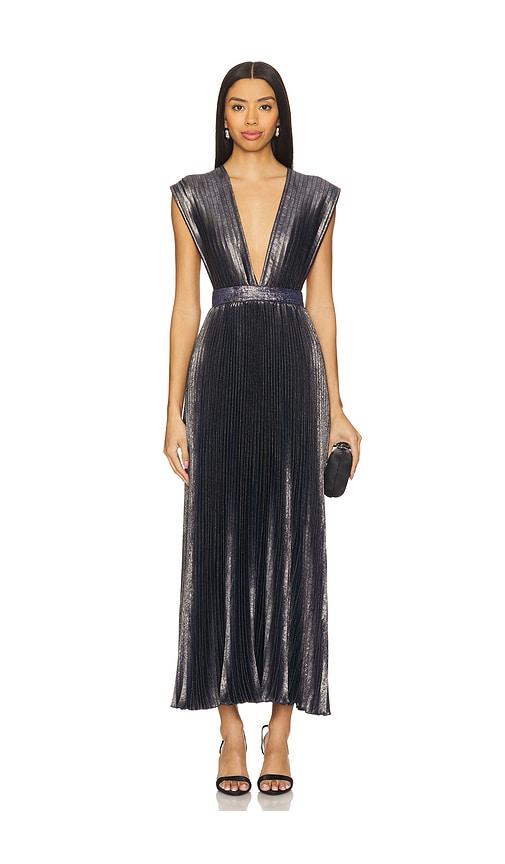 l'idee gala gown in black. - size 10/m (also in 6/xs, 8/s)