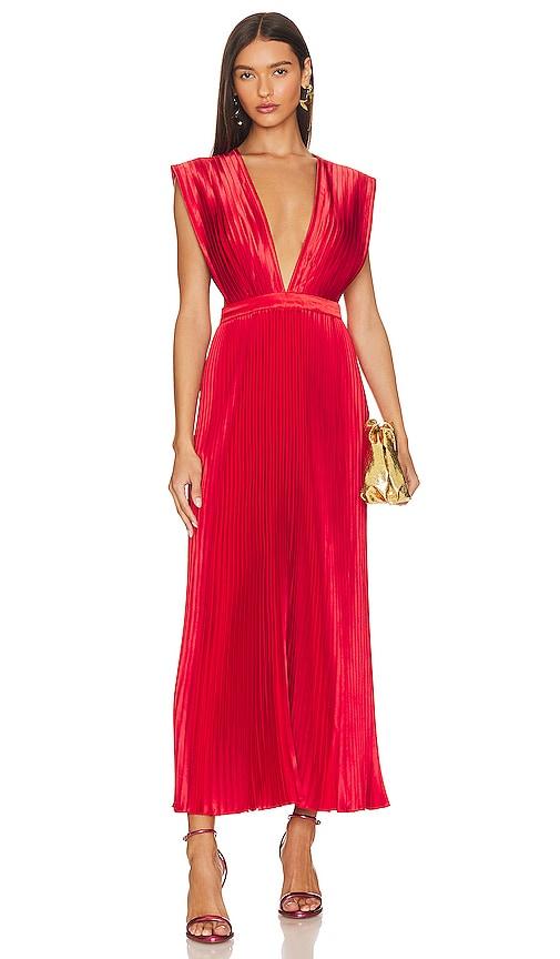 l'idee gala gown in red. - size 6/xs (also in 8/s)