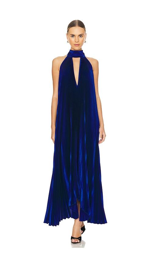 l'idee opera gown in blue. - size 6/xs (also in 8/s)