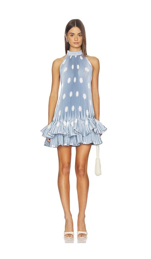 l'idee soleil mini dress in blue. - size 10/m (also in 8/s)