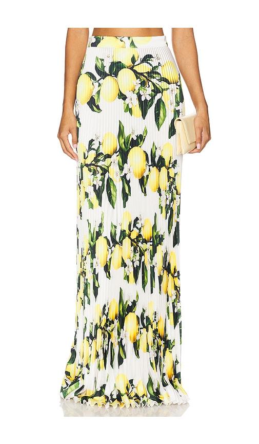 l'idee x revolve gala skirt in white. - size 12/l (also in 8/s)