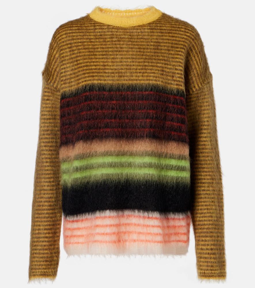 la doublej berra mohair-blend sweater