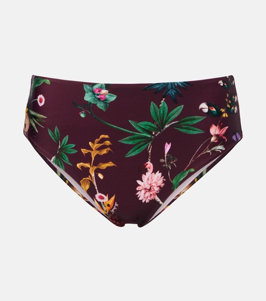 la doublej boy brief printed bikini bottoms