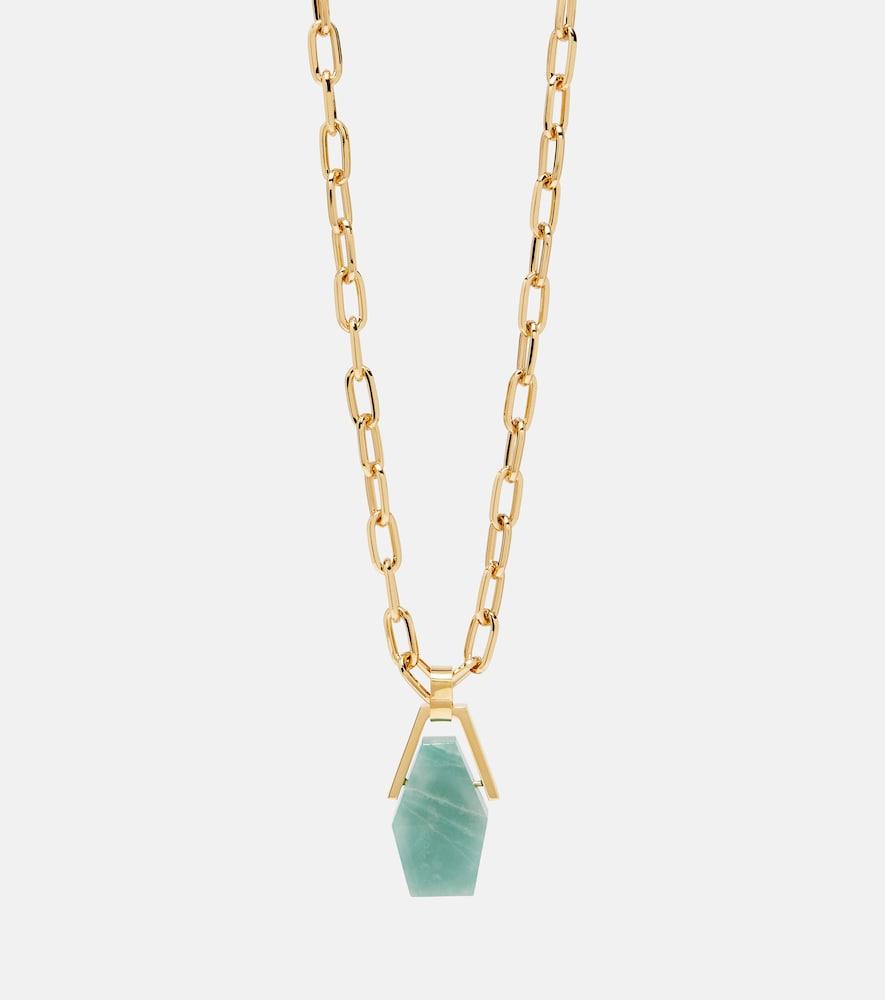 la doublej portal gold-plated chain necklace