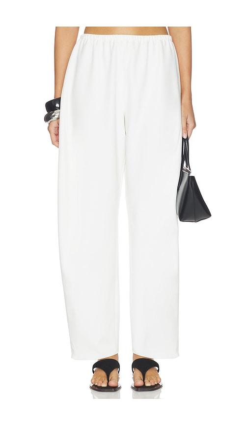 la ligne barrel leg colby in ivory. - size m (also in xs)