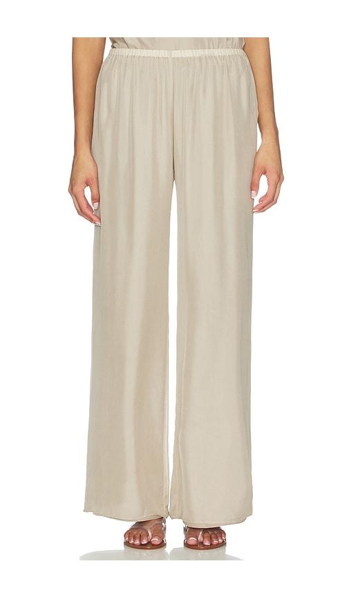 la ligne freya pant in beige. - size m (also in s)