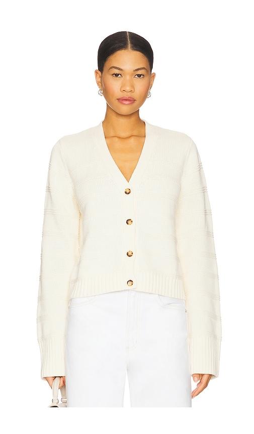 la ligne jill cardigan in cream. - size l (also in xl)
