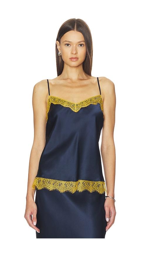 la ligne lace camisole in navy. - size l (also in xl)
