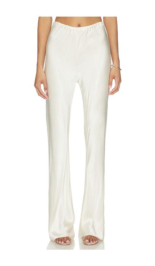 lamarque emile pant in cream. - size m (also in s, xs)