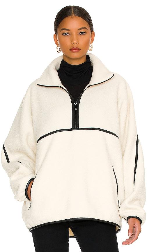 lamarque helsa pullover in ivory. - size l (also in m, s, xs)