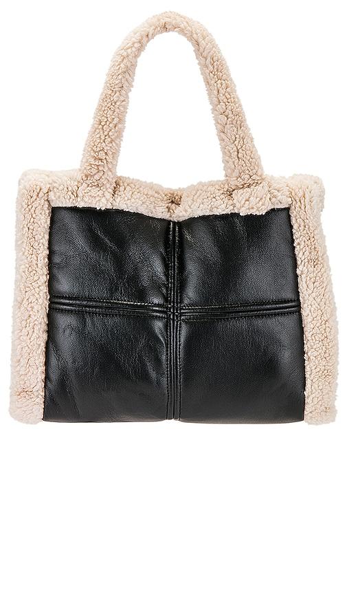 lamarque zoey tote in black.