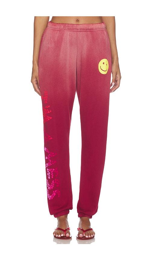 lauren moshi chantria sweatpant in red. - size l (also in s, m)