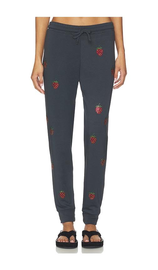 lauren moshi jess lounge pant in black. - size m (also in s)