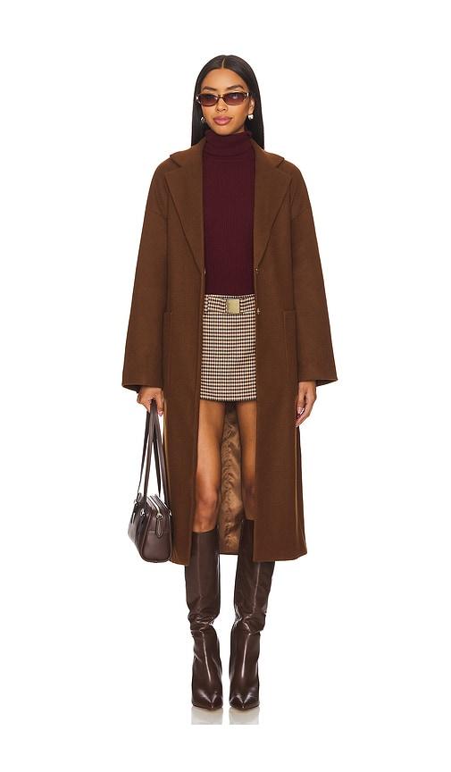 lblc the label marie jacket in brown. - size l (also in m, s, xs)