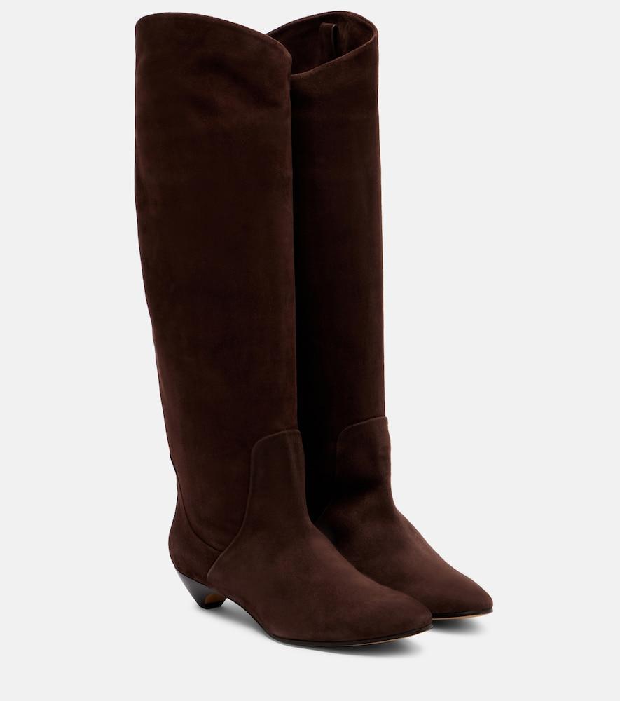 le monde béryl allegra suede knee-high boots