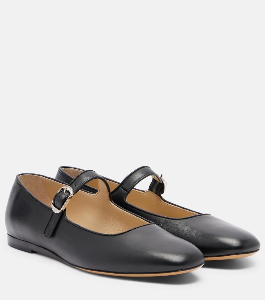 le monde béryl leather ballet flats