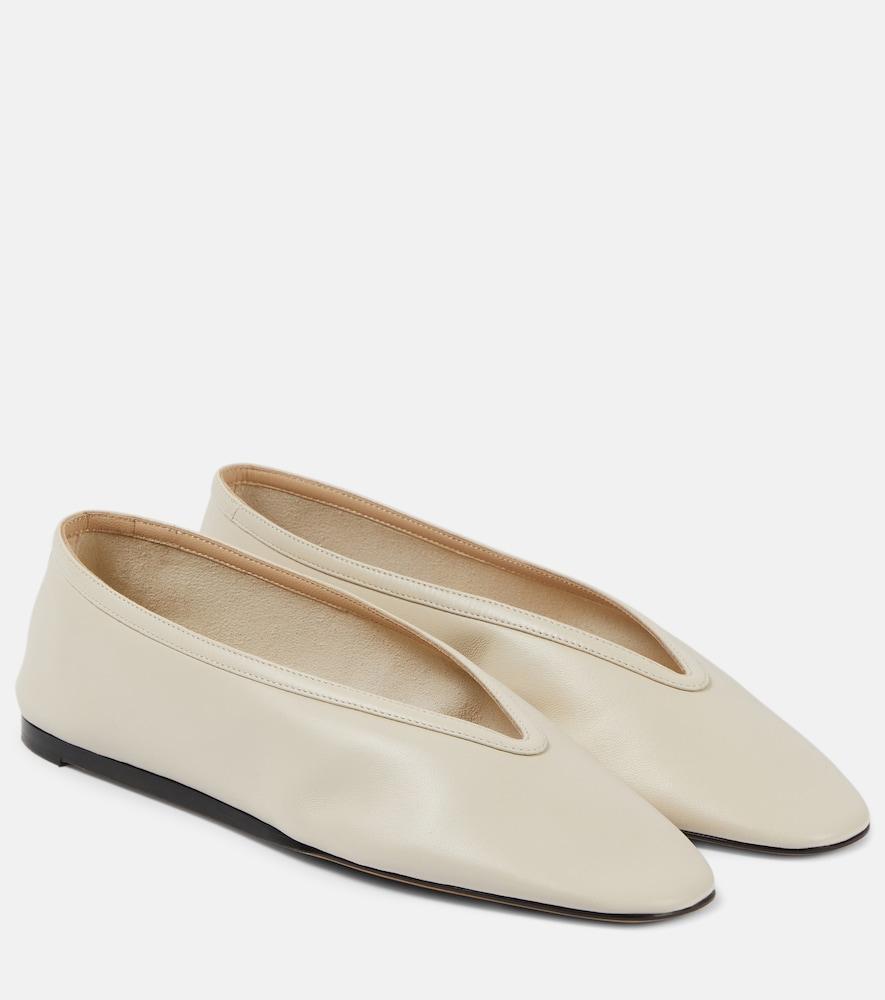 le monde béryl luna leather slippers