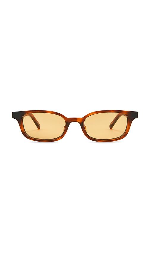 le specs echelon sunglasses in brown.