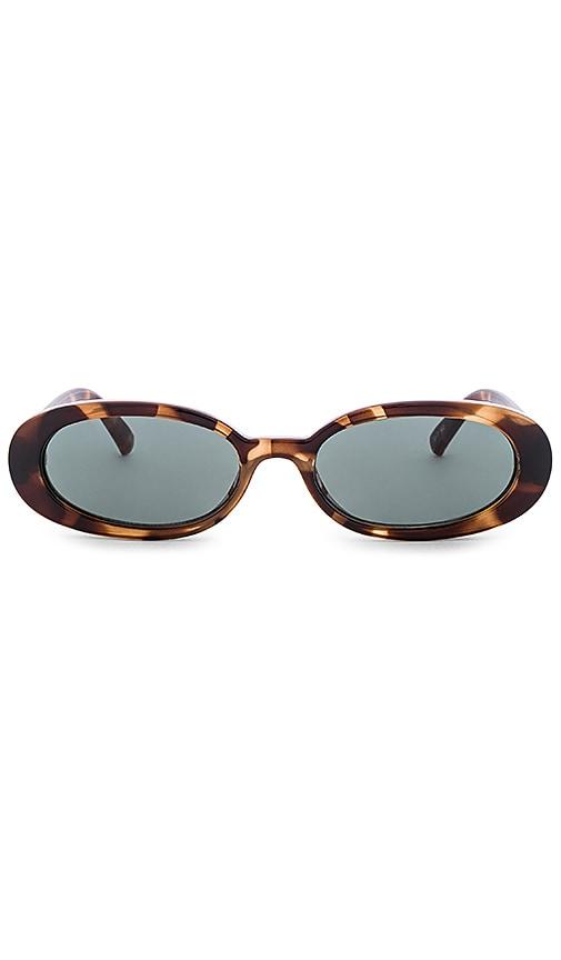 le specs outta love in brown.