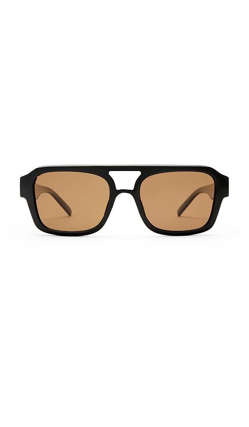 le specs subzero sunglasses in black.