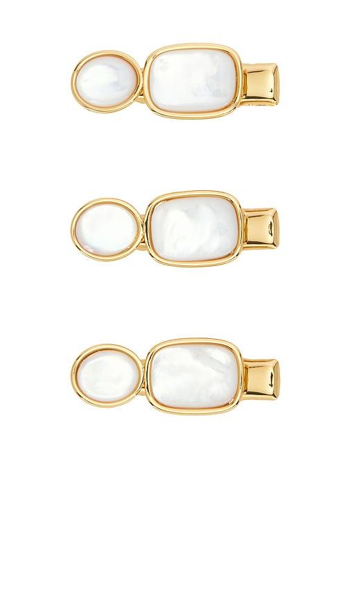 lelet ny vega clip set of 3 in ivory.