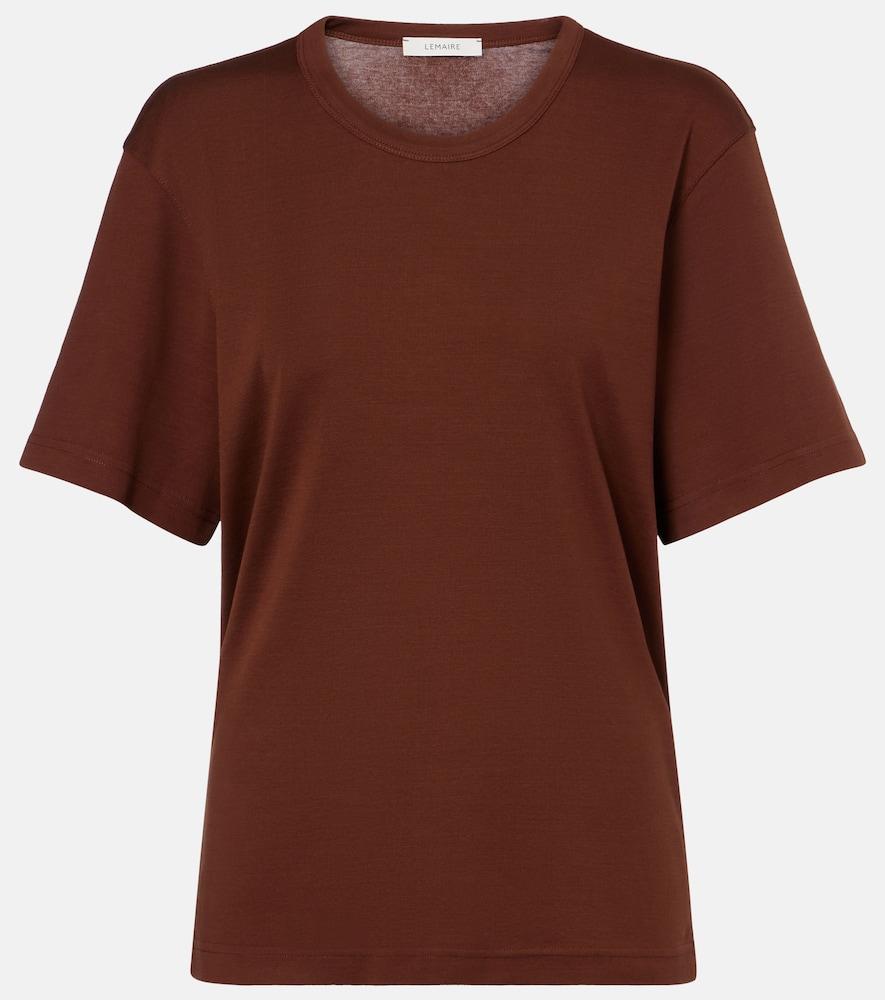 lemaire cotton jersey t-shirt