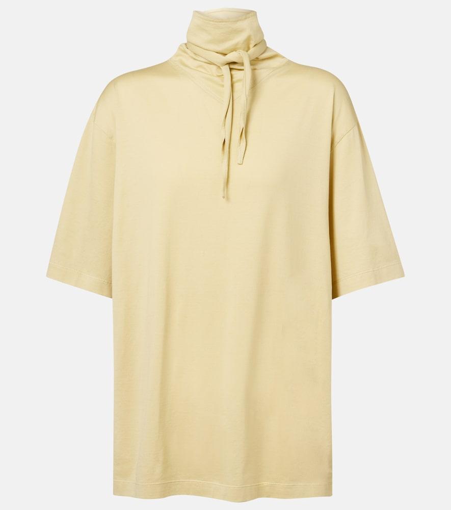 lemaire foulard cotton jersey t-shirt
