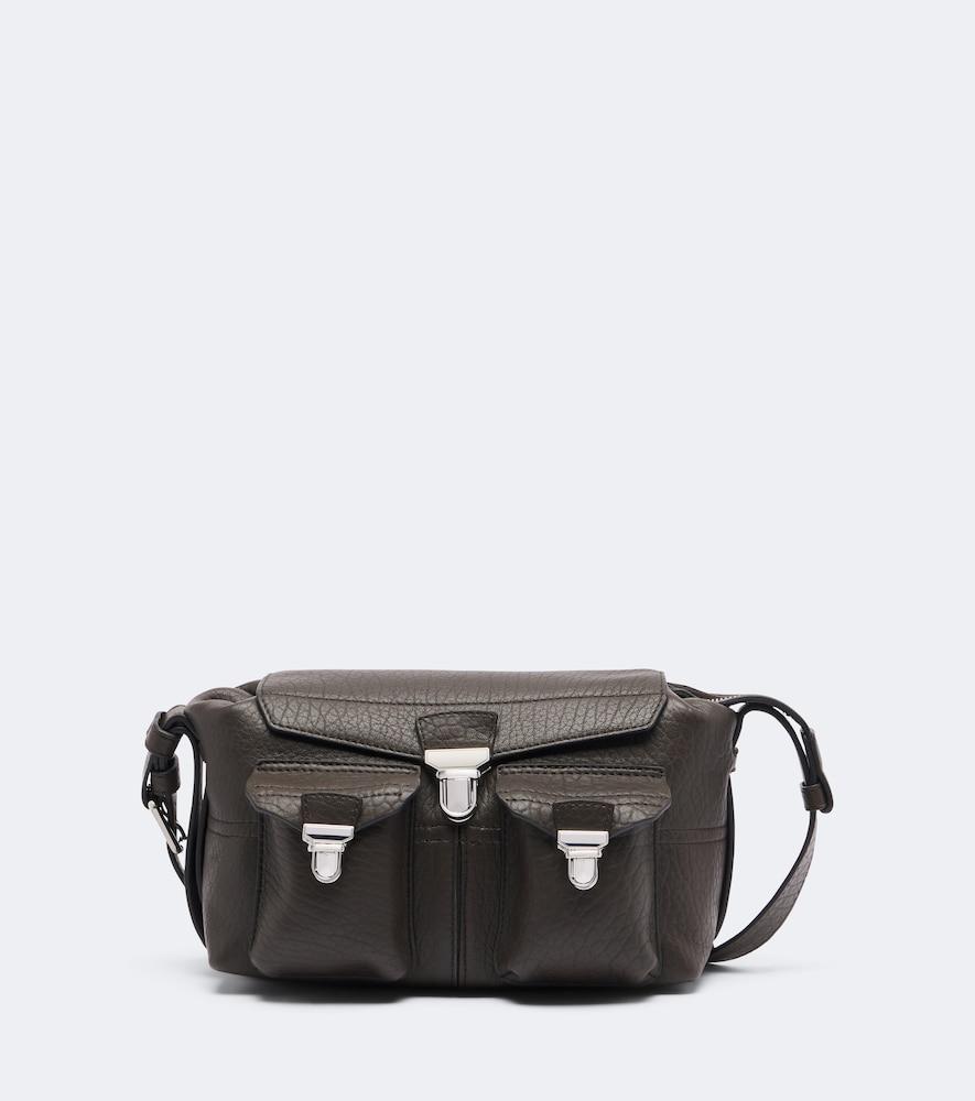 lemaire gear mini leather shoulder bag
