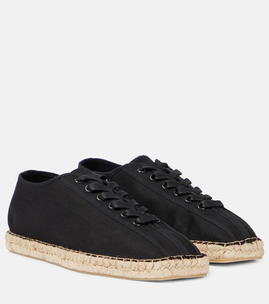 lemaire linoleum lace-up espadrilles