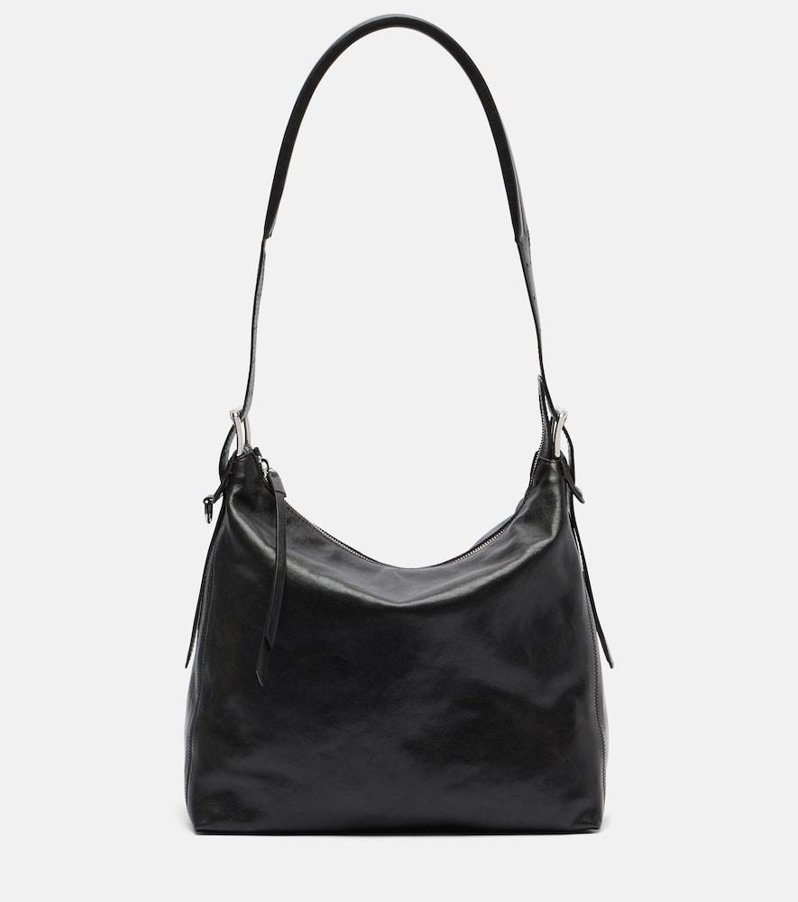 lemaire small belted leather shoulder bag
