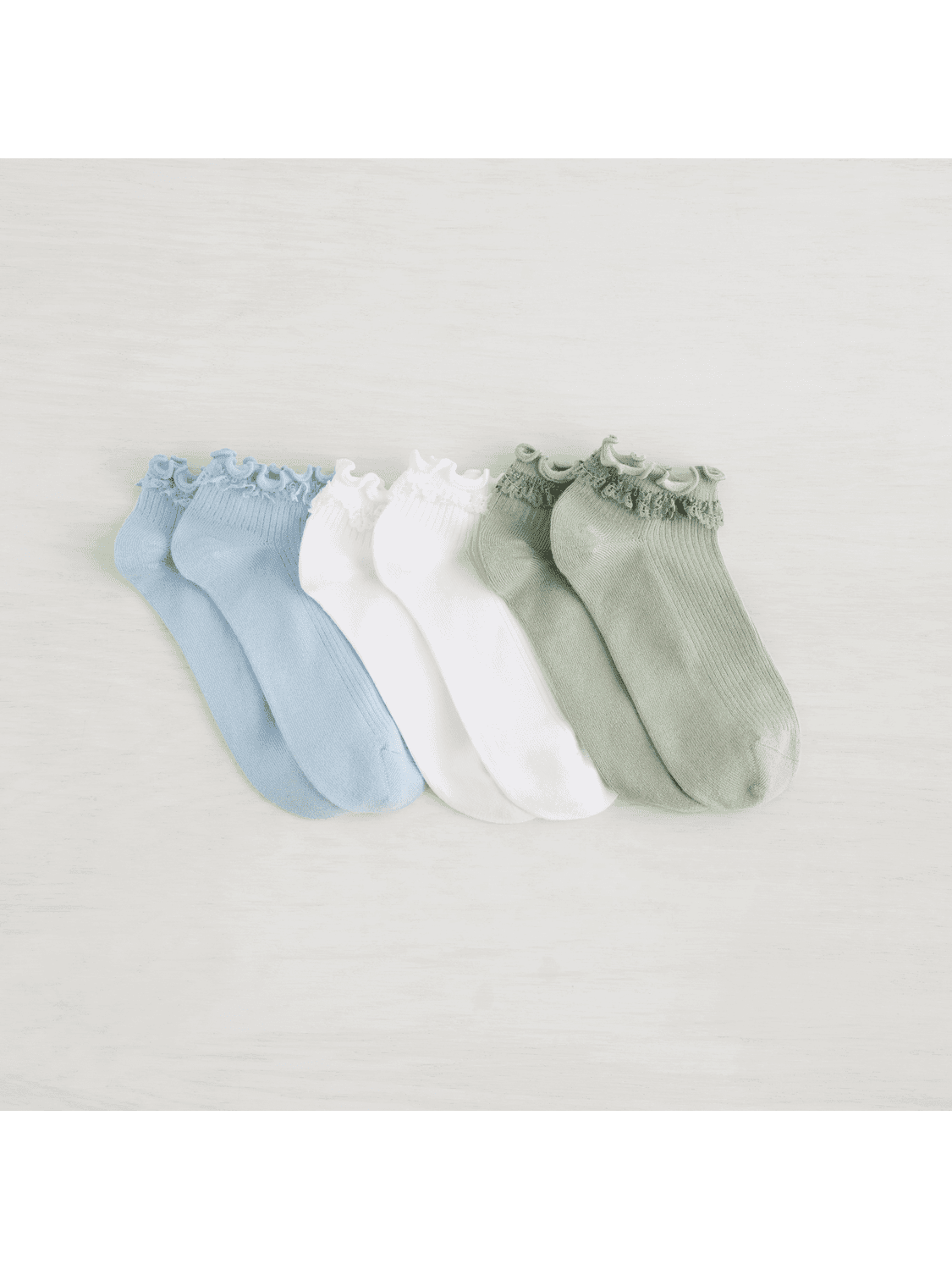 lemon 3 pack lace lowcut