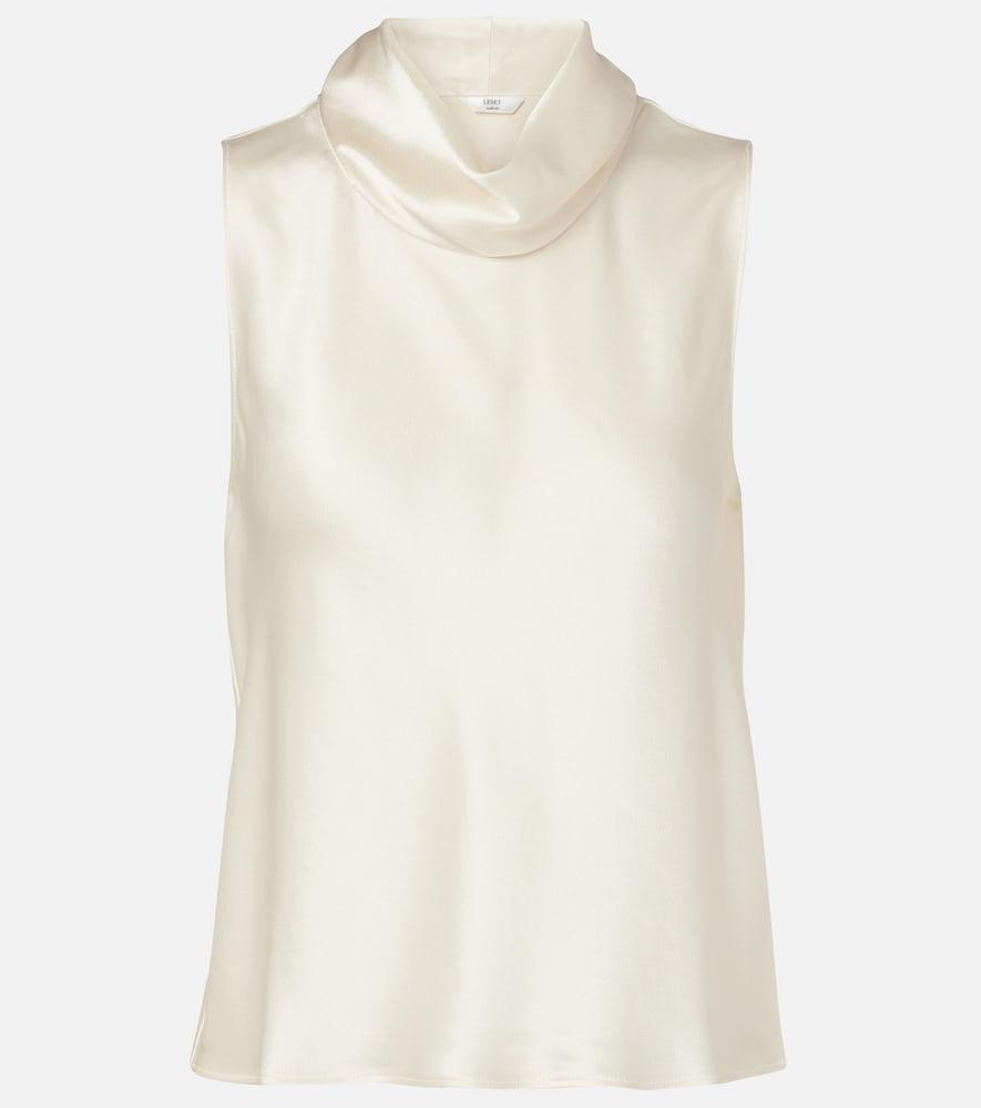 leset barb satin top