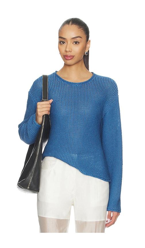 leset ben crew pullover in blue. - size l (also in xs)