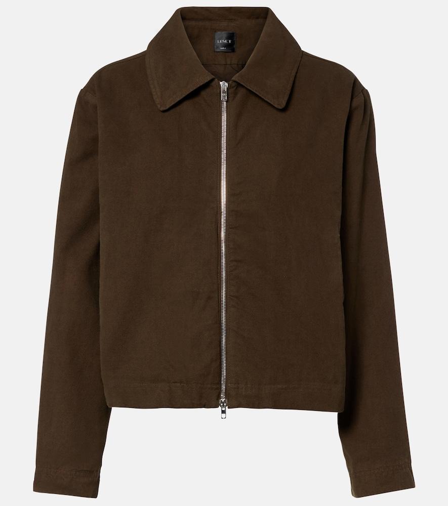 leset chloe cotton canvas jacket