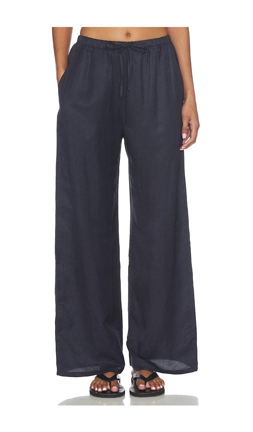 leset daniel drawstring pocket pant in navy. - size m (also in s)