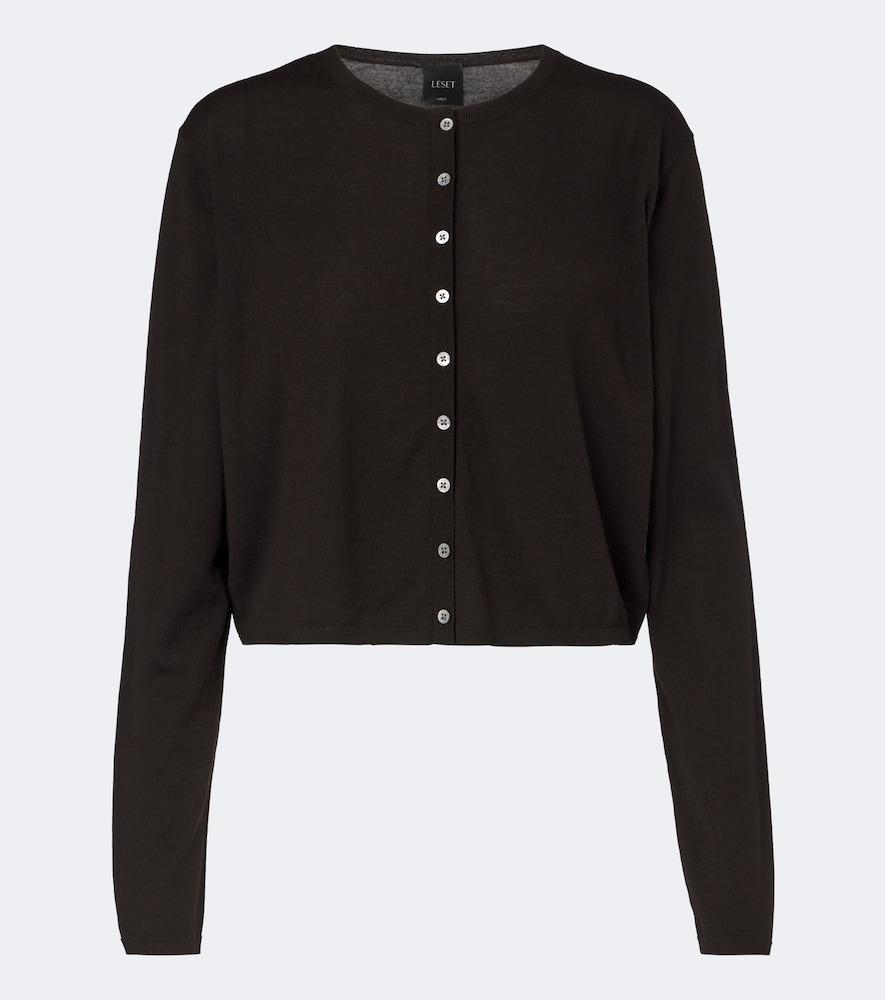 leset james wool cardigan