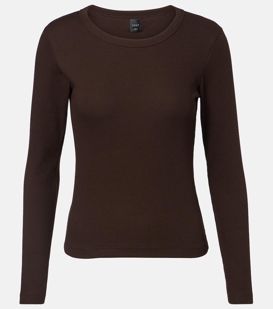 leset kelly cotton-blend t-shirt