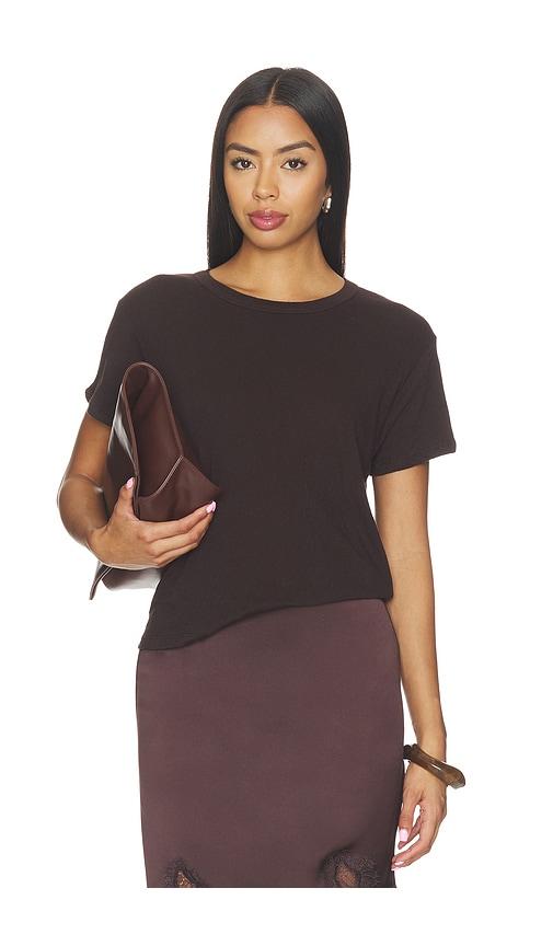 leset laura margo tee in chocolate. - size l (also in m, s, xs)