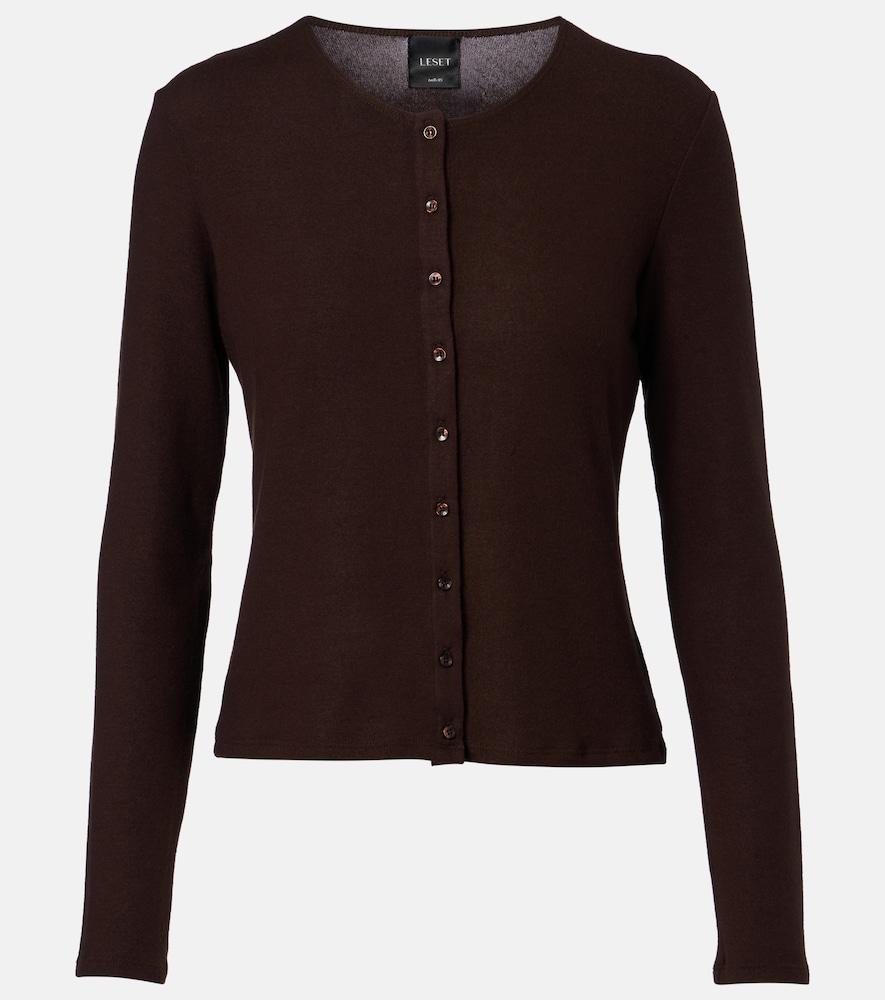 leset lauren cropped cardigan