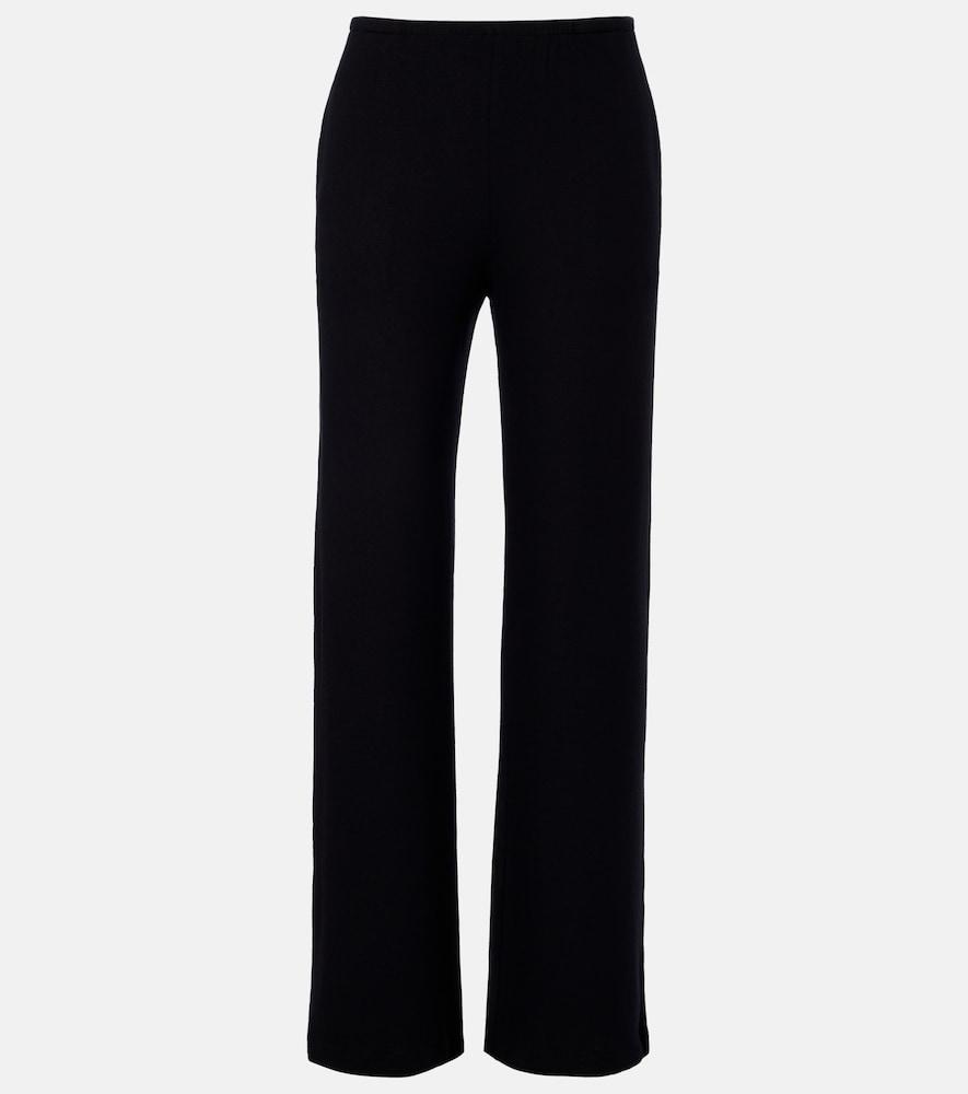 leset lauren jersey wide-leg pants