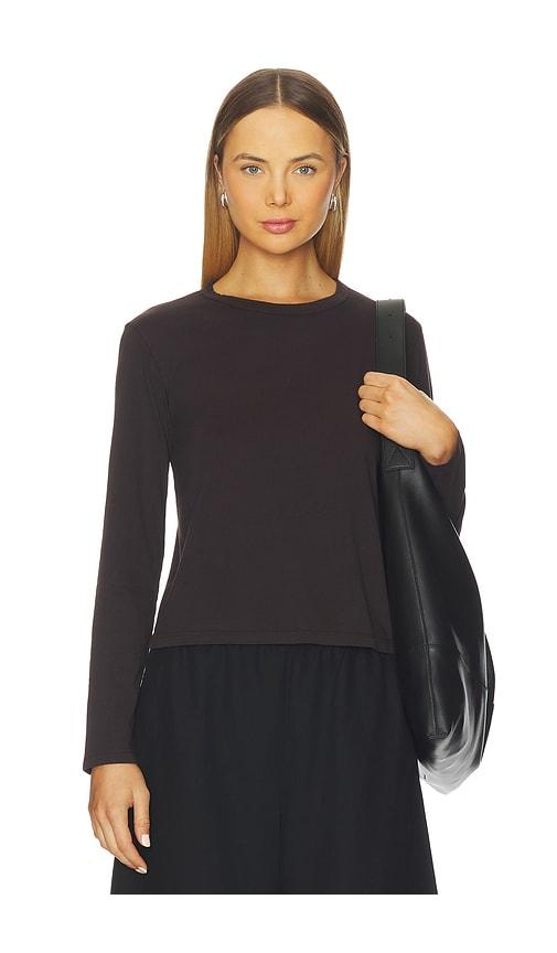 leset margo long sleeve in chocolate. - size m (also in s, xs)