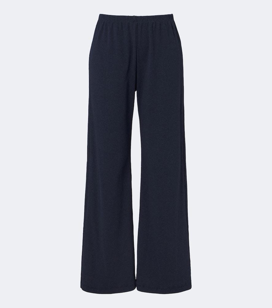 leset nando cotton wide-leg pants