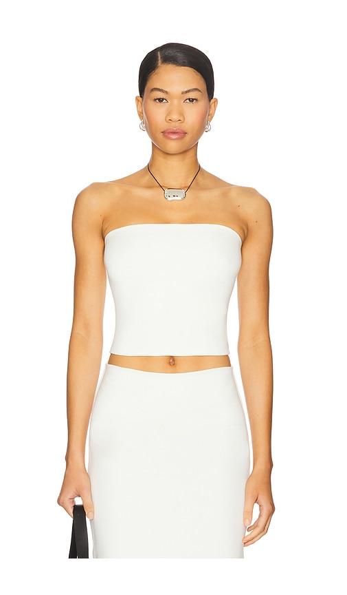 leset rio bandeau top in white. - size l (also in xs, m, xl)