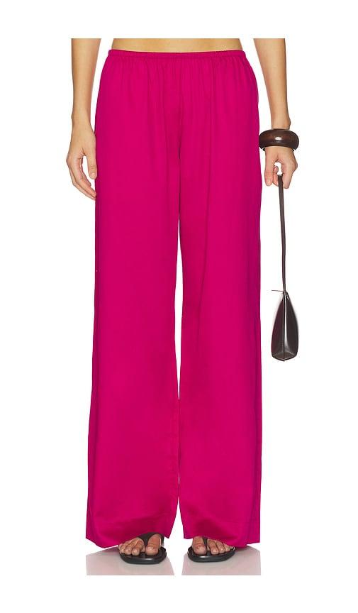 leset yoko pocket pant in pink. - size m (also in xs, s, xl)