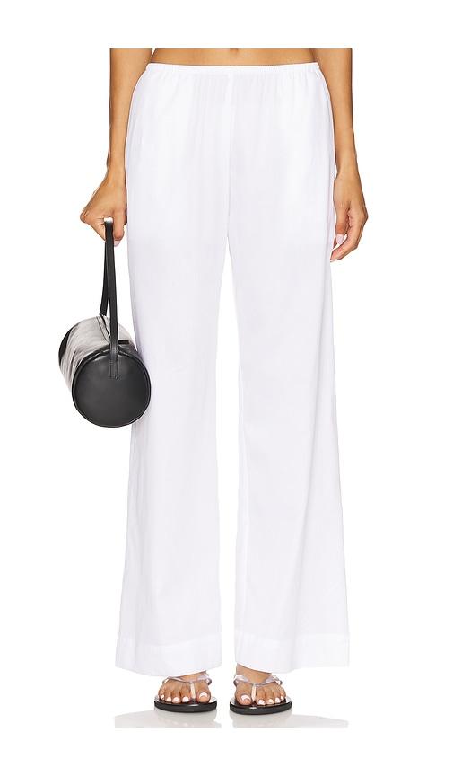 leset yoko pocket pant in white. - size m (also in s)