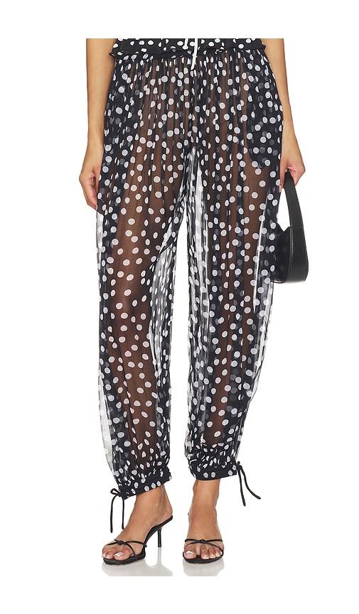 leslie amon balloon pants in black. - size m (also in s)
