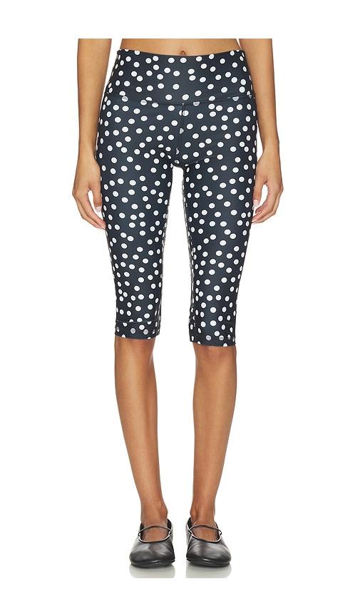 leslie amon capri in black. - size l (also in m, s)